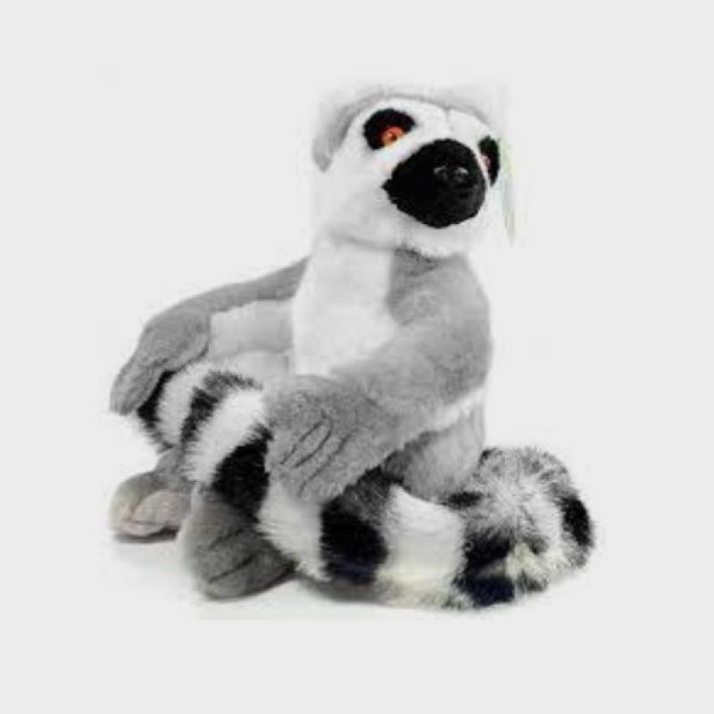 peluche reciclado lemur