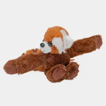 peluche abrazo panda rojo frente