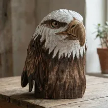 Puzzle 3D Aguila Pintada