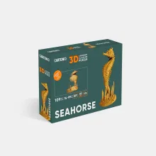  Caja puzzle 3D caballito de mar