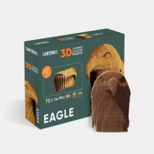 caja puzzle 3d aguila