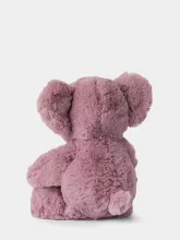 Peluche Elefante rosa para bebés trasera