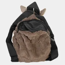 Mochila lobo abierta