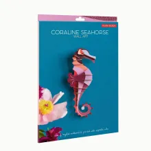 Caballito de Mar Coraline decoración carton
