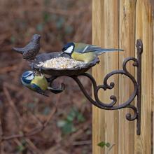 Comedero bebedero de jardin para aves silvestres