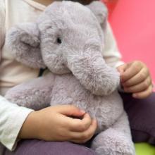 Peluche elefante suave para bebés