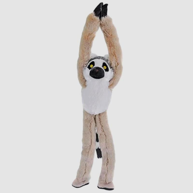peluche colgante lemur