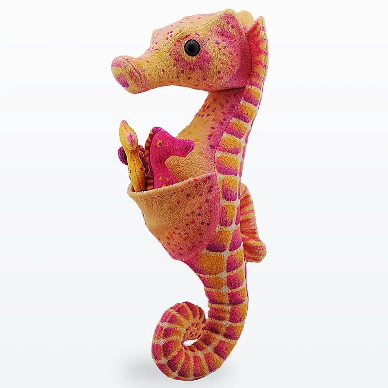 Caballito de mar con bebés