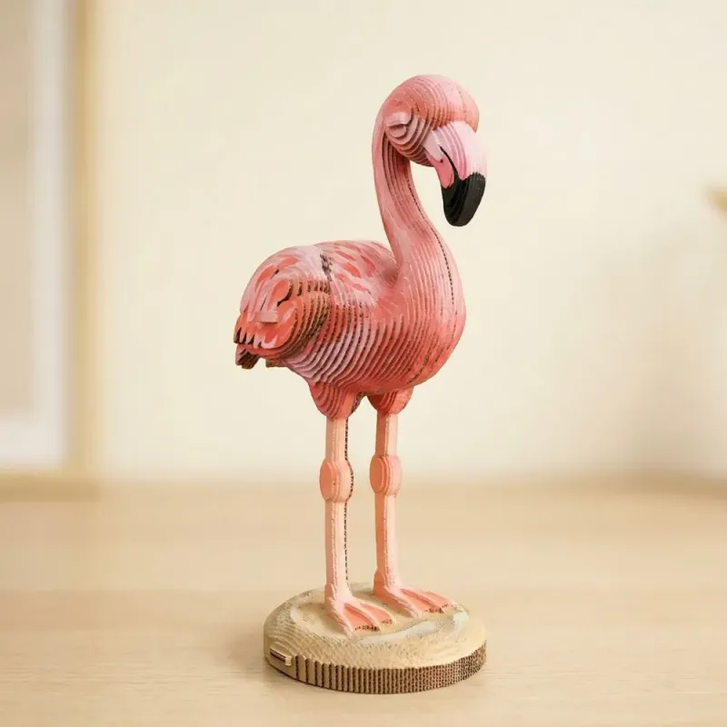 Puzzle 3D Flamenco Pintado