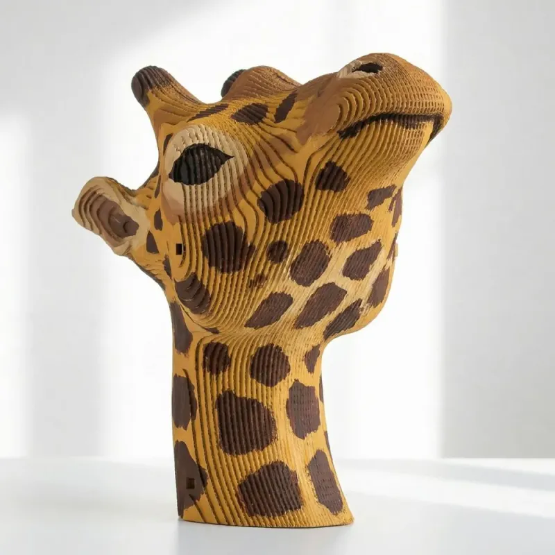 Puzzle 3D Jirafa Pintada