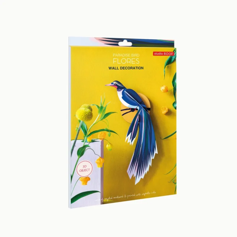 Flores, ave del paraíso - Caja