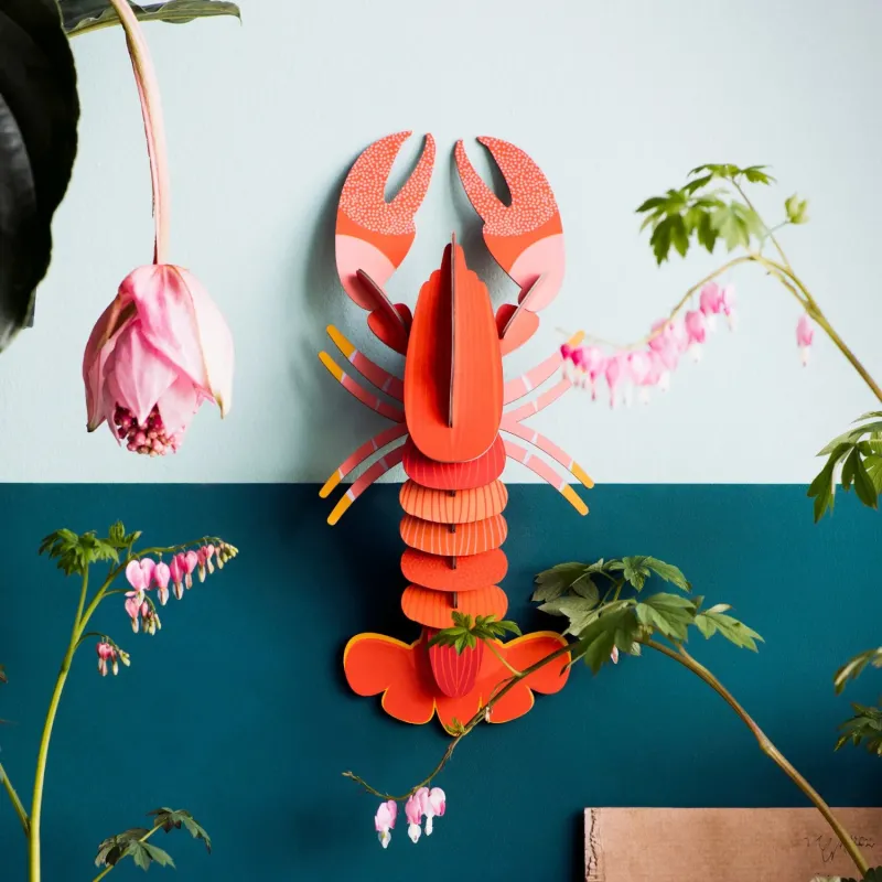decoración langosta