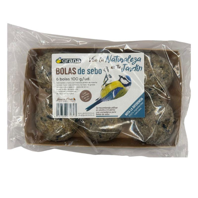 Caja de 6 bolas de sebo