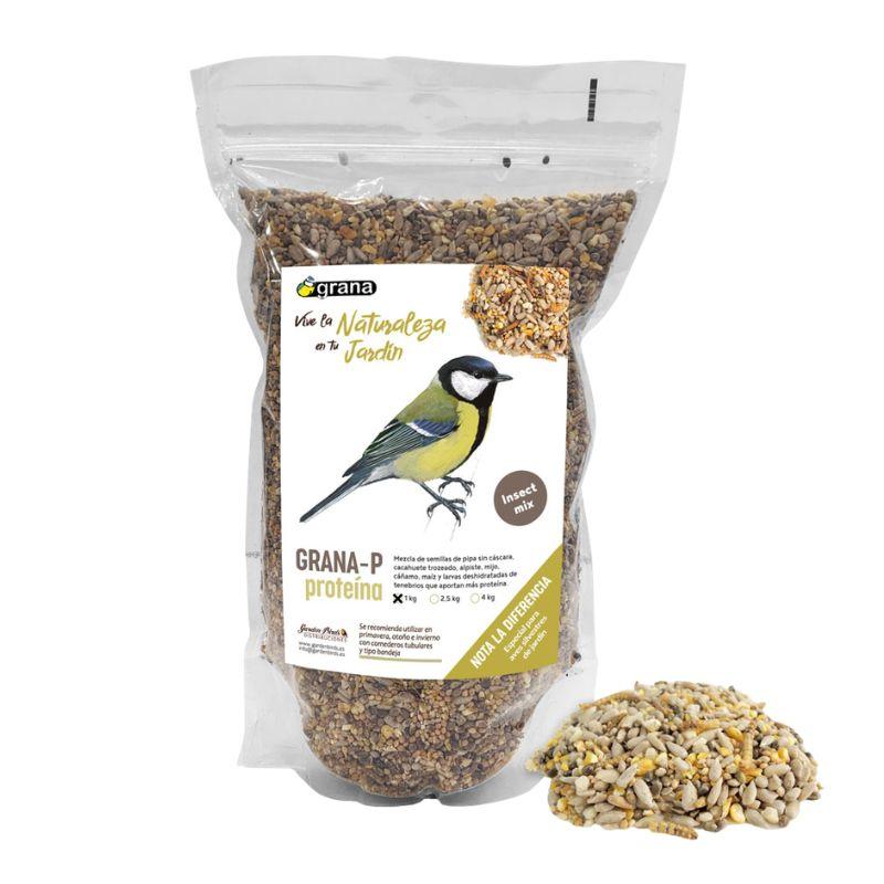 Mezcla de semillas altas en proteina