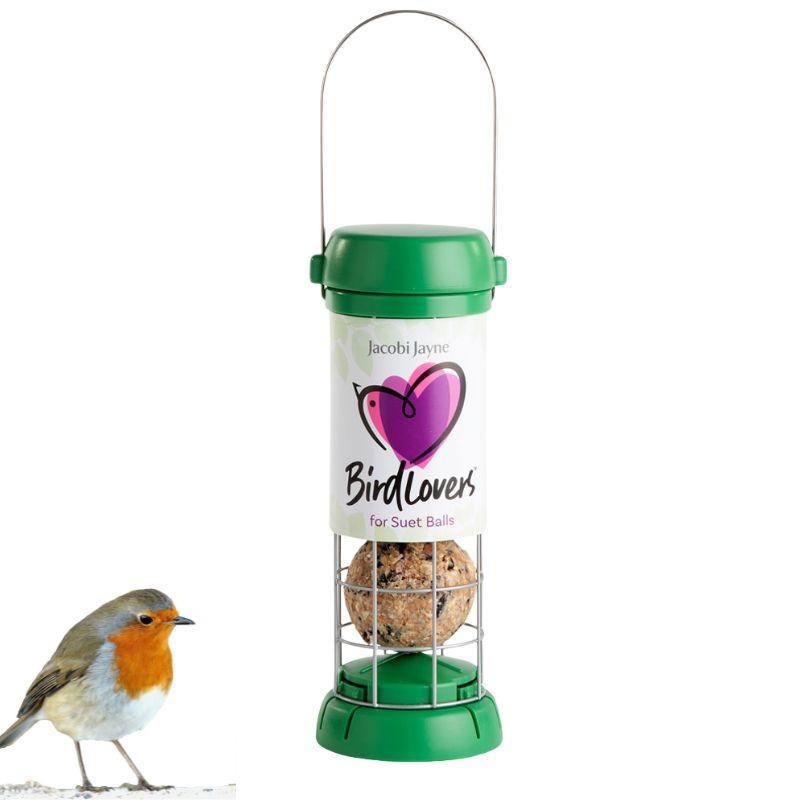 Bird lovers comedero tubular para 3 bolas de sebo