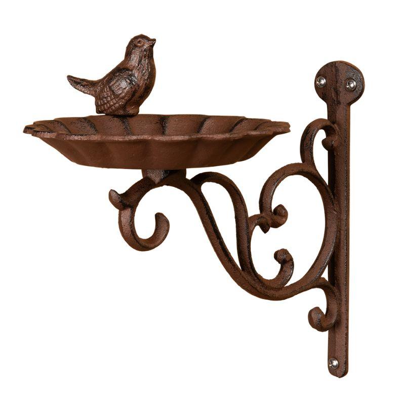 Comedero bebedero de jardin para aves silvestres