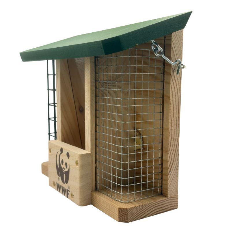 Comedero triple para aves WWF