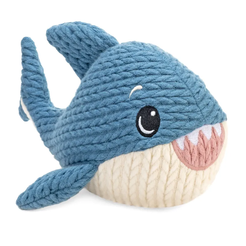Tiburón de punto peluche